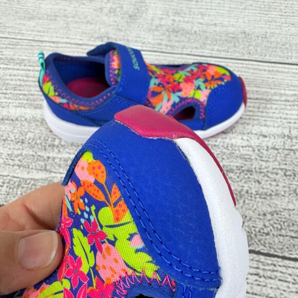 Saucony Girl's Bright Summer Quick Splash Water Sneakers Size 7 - Picture 7 of 10